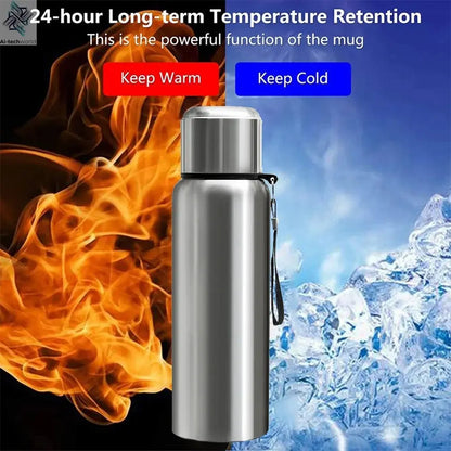 600-1500ml 316 Stainless Steel Thermos Bottle LED Temperature Display  Thermal Mug Vacuum Flask Water Bottle For Outdoor Camping Ai-TechWorld 