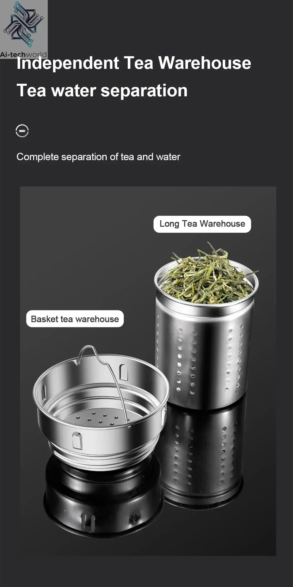 600-1500ml 316 Stainless Steel Thermos Bottle LED Temperature Display  Thermal Mug Vacuum Flask Water Bottle For Outdoor Camping Ai-TechWorld 