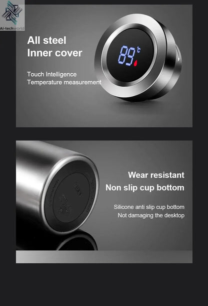600-1500ml 316 Stainless Steel Thermos Bottle LED Temperature Display  Thermal Mug Vacuum Flask Water Bottle For Outdoor Camping Ai-TechWorld 