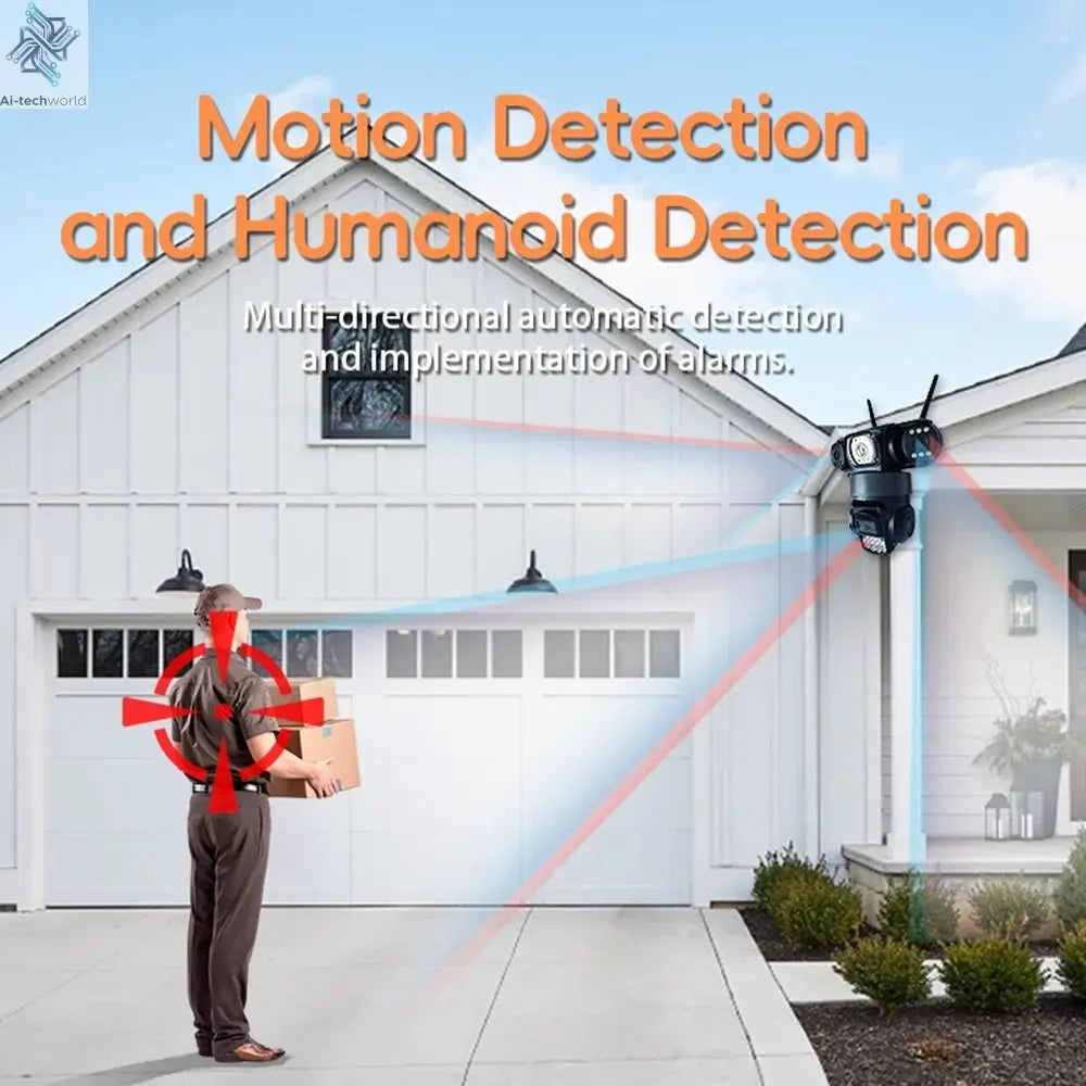 6K Smart Surveillance Camera for Full Home Protection - Ai - TechWorld