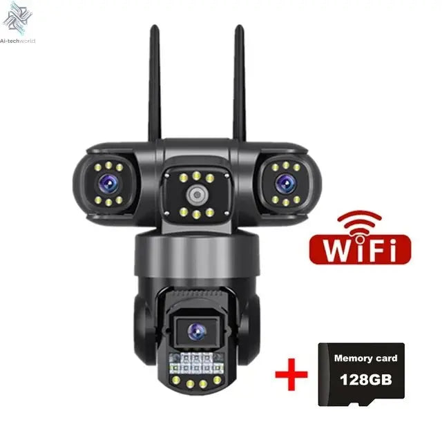 6K Smart Surveillance Camera for Full Home Protection - Ai - TechWorld