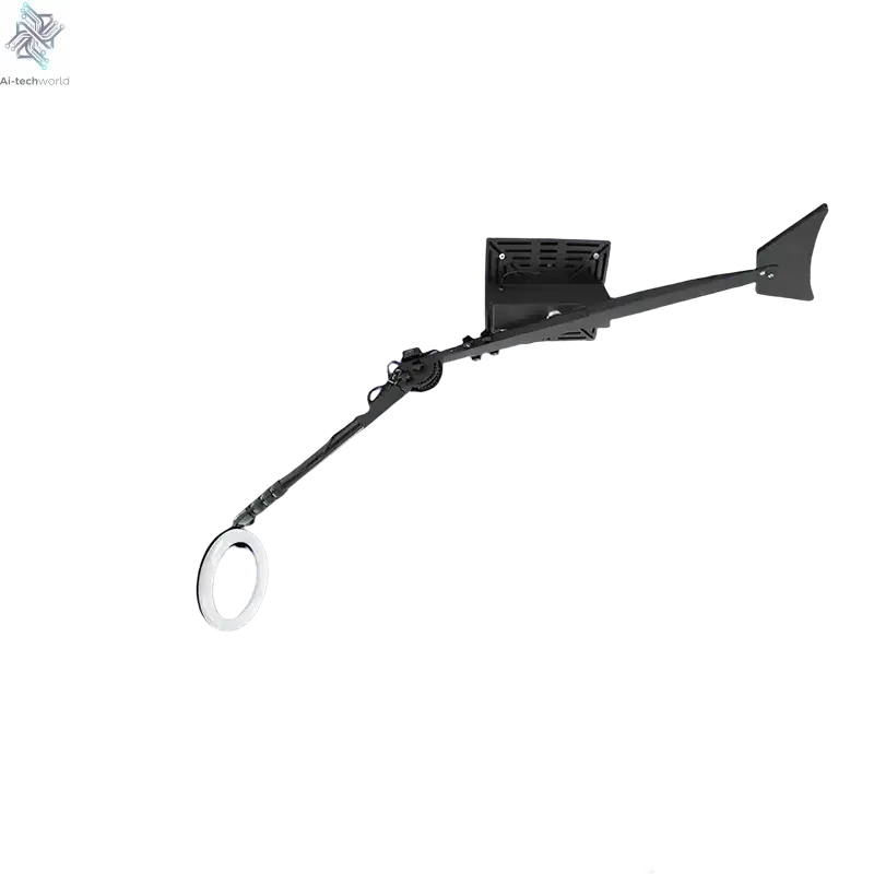 7-15ppl Portable photo booth 360 selfie overhead 360 photo booth automatic with ring light,Free Logo,for parties wedding event Ai-TechWorld 