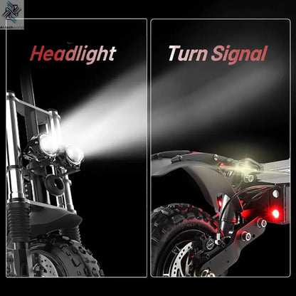 [8 models]10/11 Inch 48V-72V 1000W-6000W Electric Scooter 50-85km/h Fast E Scooter Off Road Electric Kick Scooter Foldable Adult Ai-TechWorld 