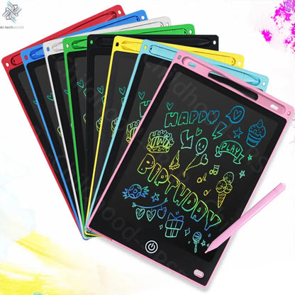 8.5 Inch LCD Writing Tablet Digital Drawing Tablet Handwriting Pads Portable Electronic Tablet Board For 3 4 5 6 7 8 Years kids - Ai-TechWorld
