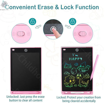 8.5 Inch LCD Writing Tablet Digital Drawing Tablet Handwriting Pads Portable Electronic Tablet Board For 3 4 5 6 7 8 Years kids - Ai-TechWorld