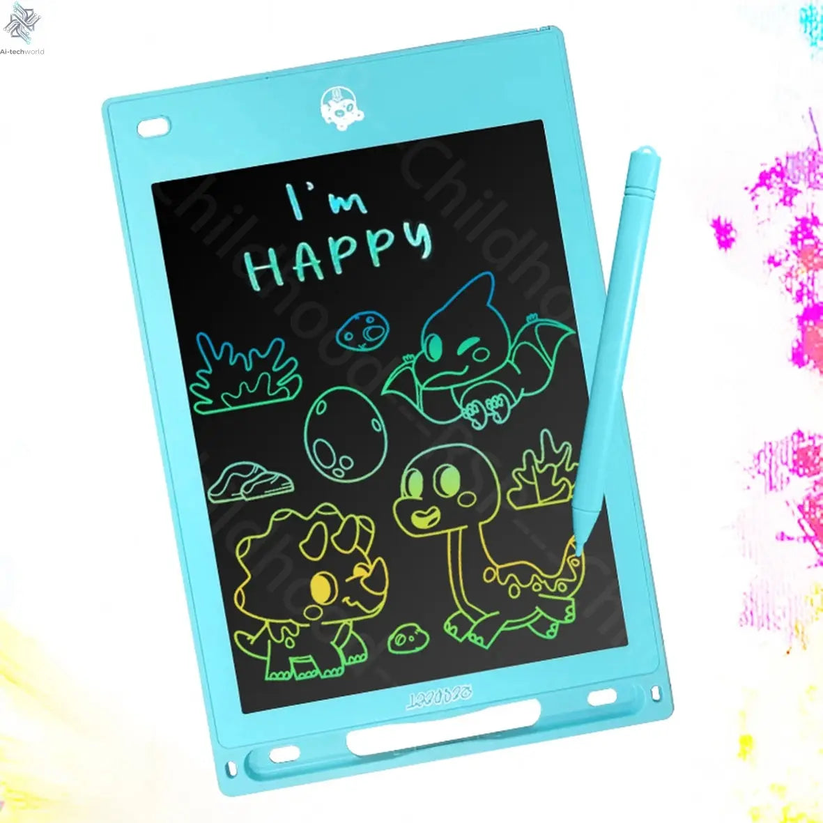 8.5 Inch LCD Writing Tablet Digital Drawing Tablet Handwriting Pads Portable Electronic Tablet Board For 3 4 5 6 7 8 Years kids - Ai-TechWorld