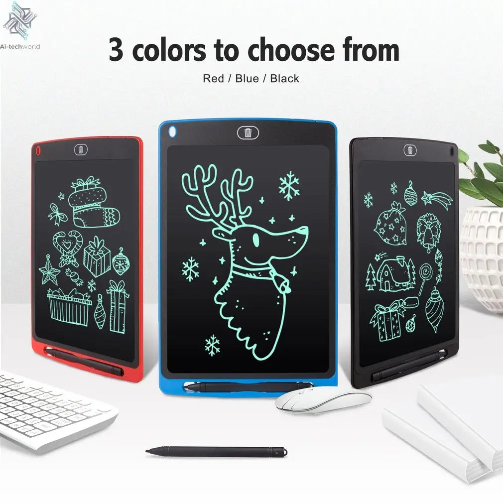 8.5 Inch LCD Writing Tablet Digital Drawing Tablet Handwriting Pads Portable Electronic Tablet Board ultra-thin Board - Ai-TechWorld