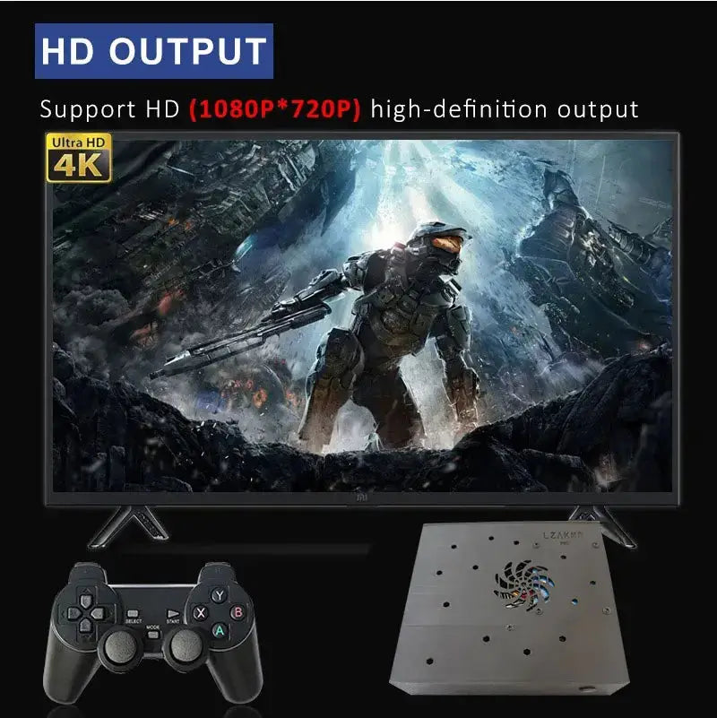 8G RAM 2T ROM X88 Pro Retro Gaming Console with 70,000+Classic Games PS2 PSP DC GameCube Wii Compatible Plug & Play on TV for PC Ai-TechWorld 