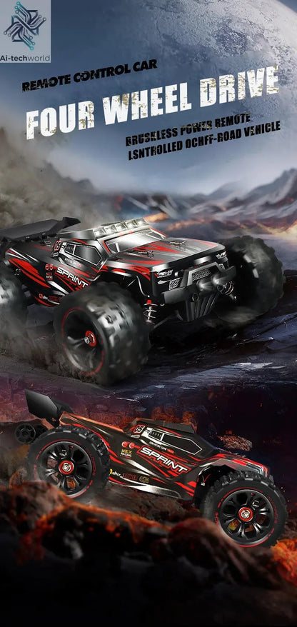 9522PRO 85KM/H High-speed RC Car Brushless Four-wheel Drive Off-road Drift 1:16 Professional Racing Car 9522 50KM/H Boy's Toy Ai-TechWorld 