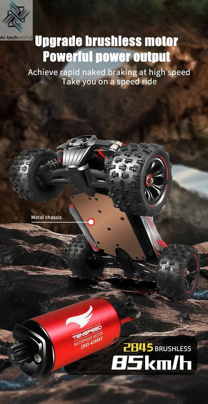 9522PRO 85KM/H High-speed RC Car Brushless Four-wheel Drive Off-road Drift 1:16 Professional Racing Car 9522 50KM/H Boy's Toy Ai-TechWorld 