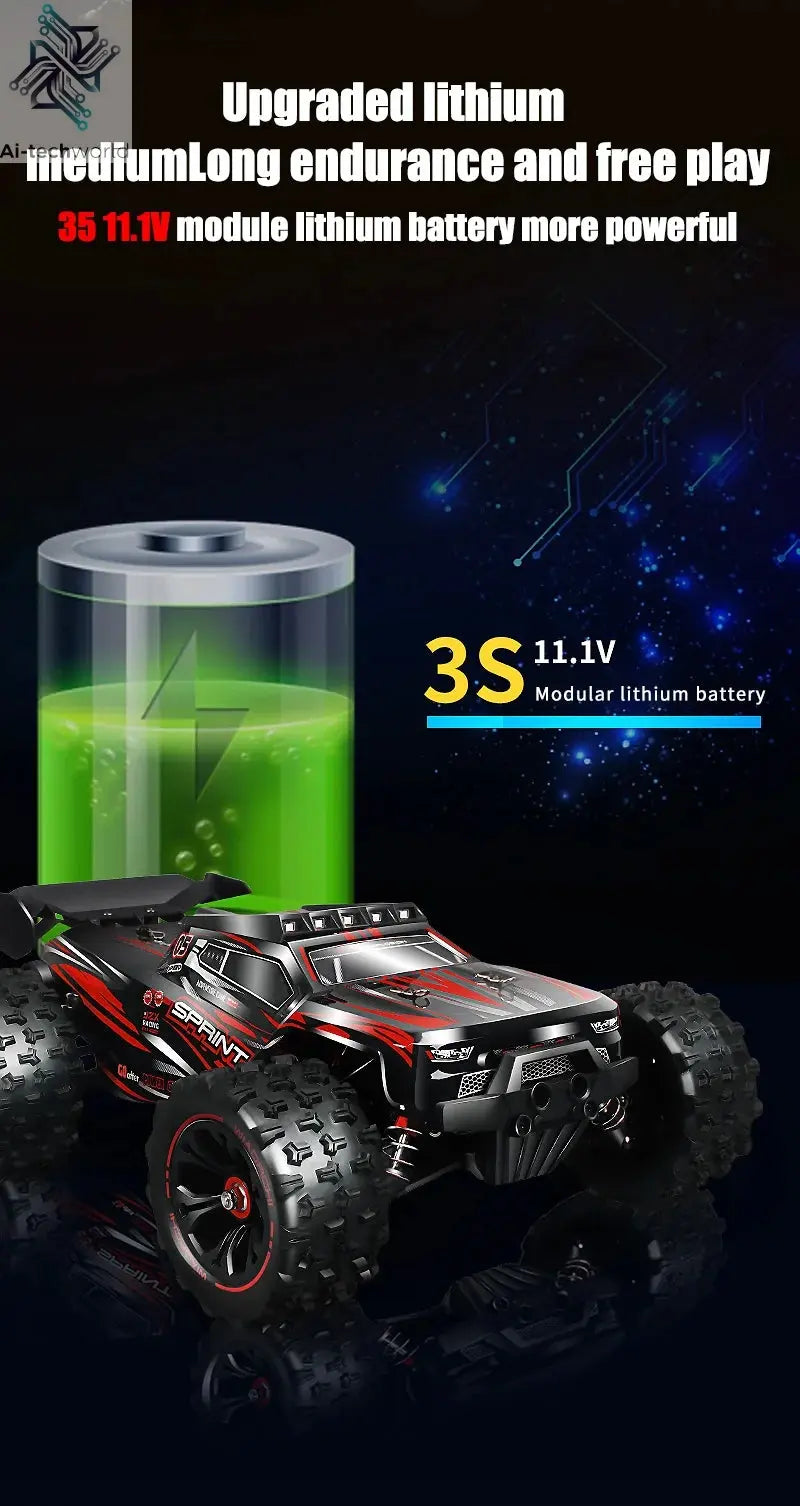 9522PRO 85KM/H High-speed RC Car Brushless Four-wheel Drive Off-road Drift 1:16 Professional Racing Car 9522 50KM/H Boy's Toy Ai-TechWorld 