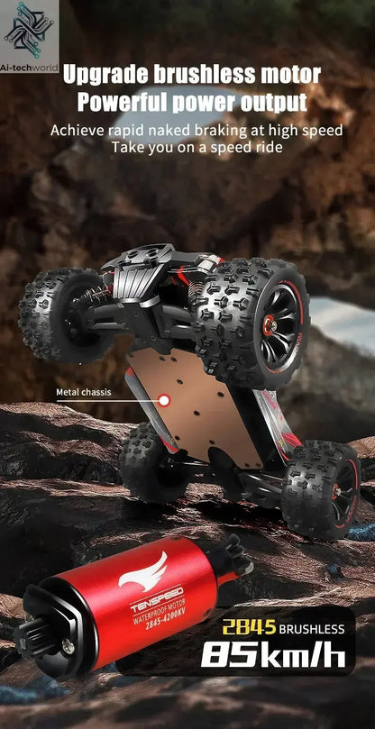 9522PRO 85KM/H High-speed RC Car Brushless Four-wheel Drive Off-road Drift 1:16 Professional Racing Car 9522 50KM/H Boy's Toy Ai-TechWorld 