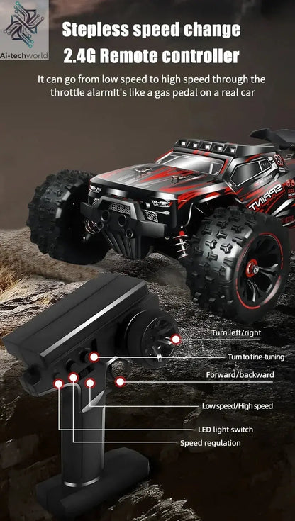 9522PRO 85KM/H High-speed RC Car Brushless Four-wheel Drive Off-road Drift 1:16 Professional Racing Car 9522 50KM/H Boy's Toy Ai-TechWorld 