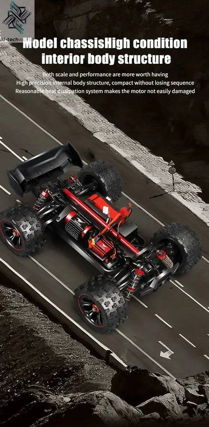 9522PRO 85KM/H High-speed RC Car Brushless Four-wheel Drive Off-road Drift 1:16 Professional Racing Car 9522 50KM/H Boy's Toy Ai-TechWorld 