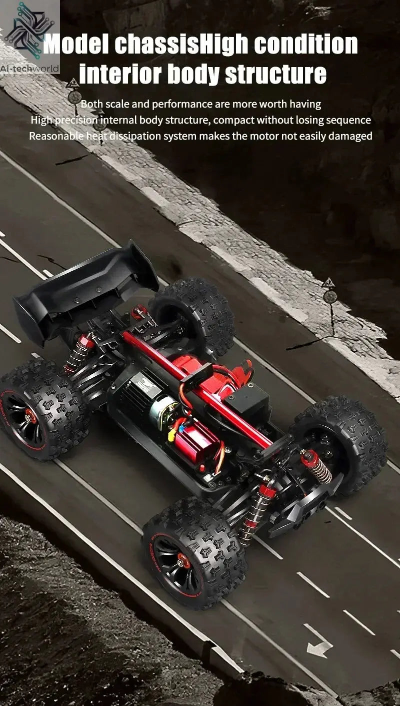 9522PRO 85KM/H High-speed RC Car Brushless Four-wheel Drive Off-road Drift 1:16 Professional Racing Car 9522 50KM/H Boy's Toy Ai-TechWorld 