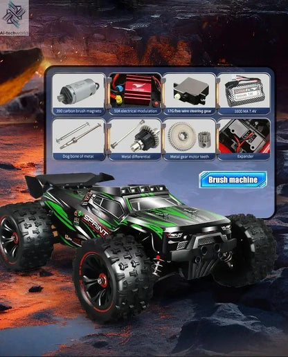 9522PRO 85KM/H High-speed RC Car Brushless Four-wheel Drive Off-road Drift 1:16 Professional Racing Car 9522 50KM/H Boy's Toy Ai-TechWorld 