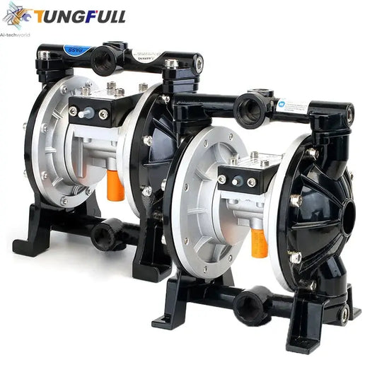 A-15 Mini Air Operated Paint Pump Double Diaphragm Pressure-stabilized Diaphragm pump Mini Pneumatic Diaphragm Paint Pumps Ai-TechWorld 