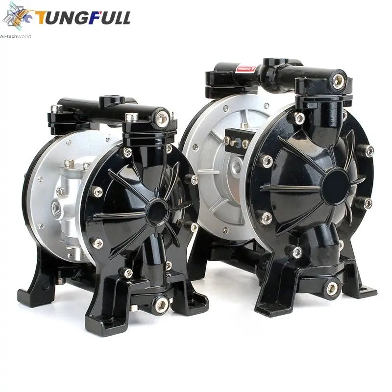 A-15 Mini Air Operated Paint Pump Double Diaphragm Pressure-stabilized Diaphragm pump Mini Pneumatic Diaphragm Paint Pumps Ai-TechWorld 