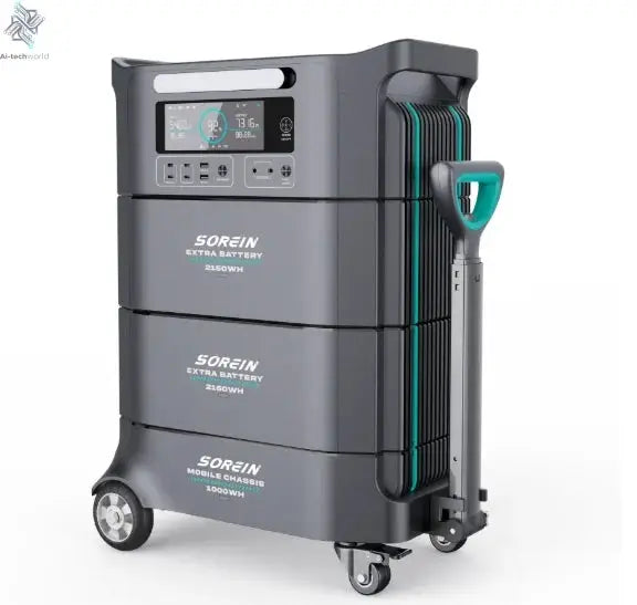 A Safer Outdoor Home Solar Energy System AC 220v Lithium Ups Solar Backup 5000Wh 5000w Portable Power Station With Solar Panels - Ai-TechWorld