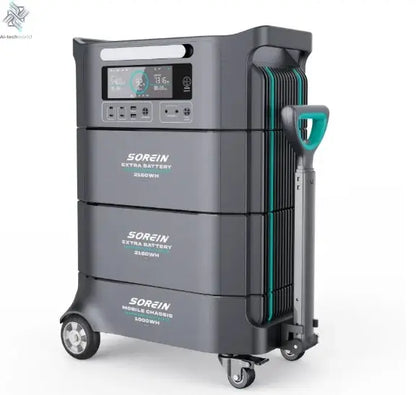 A Safer Outdoor Home Solar Energy System AC 220v Lithium Ups Solar Backup 5000Wh 5000w Portable Power Station With Solar Panels - Ai-TechWorld