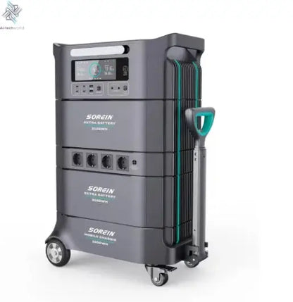 A Safer Outdoor Home Solar Energy System AC 220v Lithium Ups Solar Backup 5000Wh 5000w Portable Power Station With Solar Panels - Ai-TechWorld