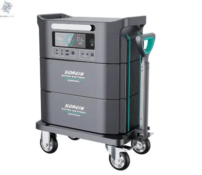 A Safer Outdoor Home Solar Energy System AC 220v Lithium Ups Solar Backup 5000Wh 5000w Portable Power Station With Solar Panels - Ai-TechWorld