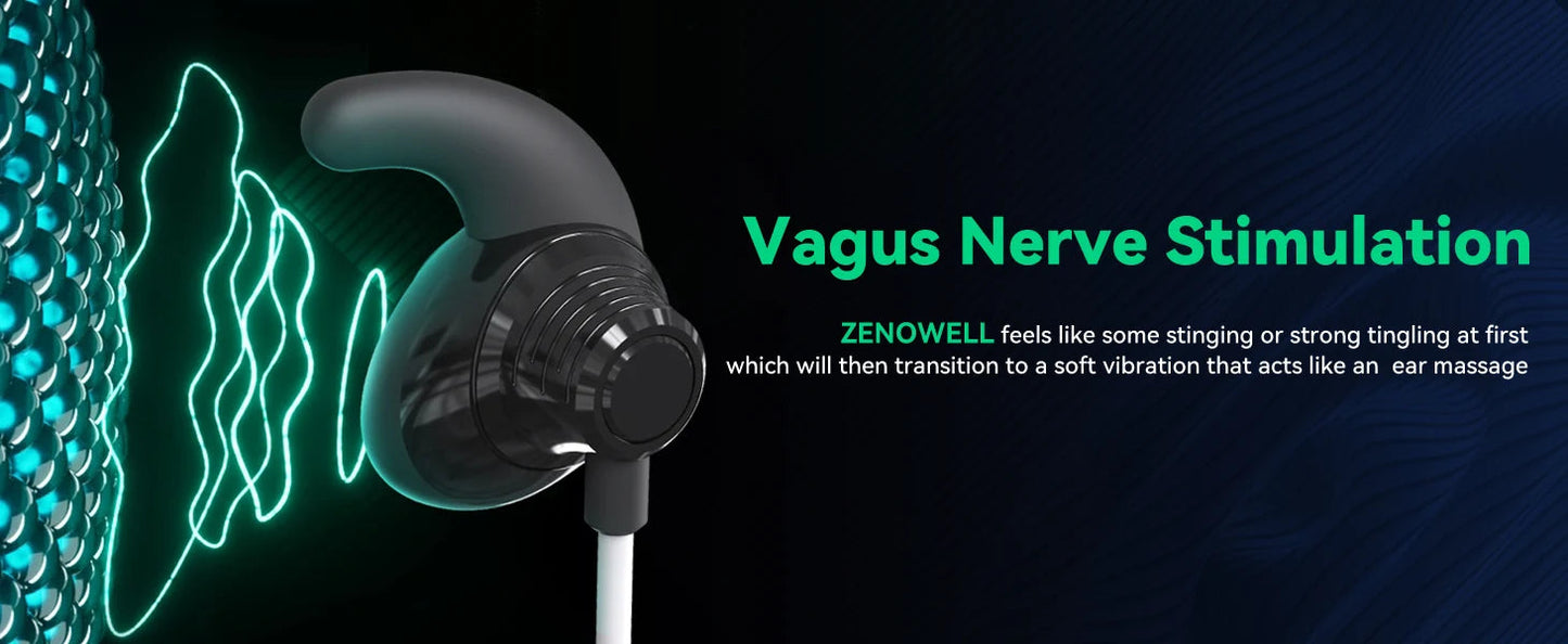 ZenoWell Vagus Nerve Device,Sleep Aid Device for Sleep/Anxiety/Relaxation/Focus and Long Term Stress Resilience Ai-TechWorld 