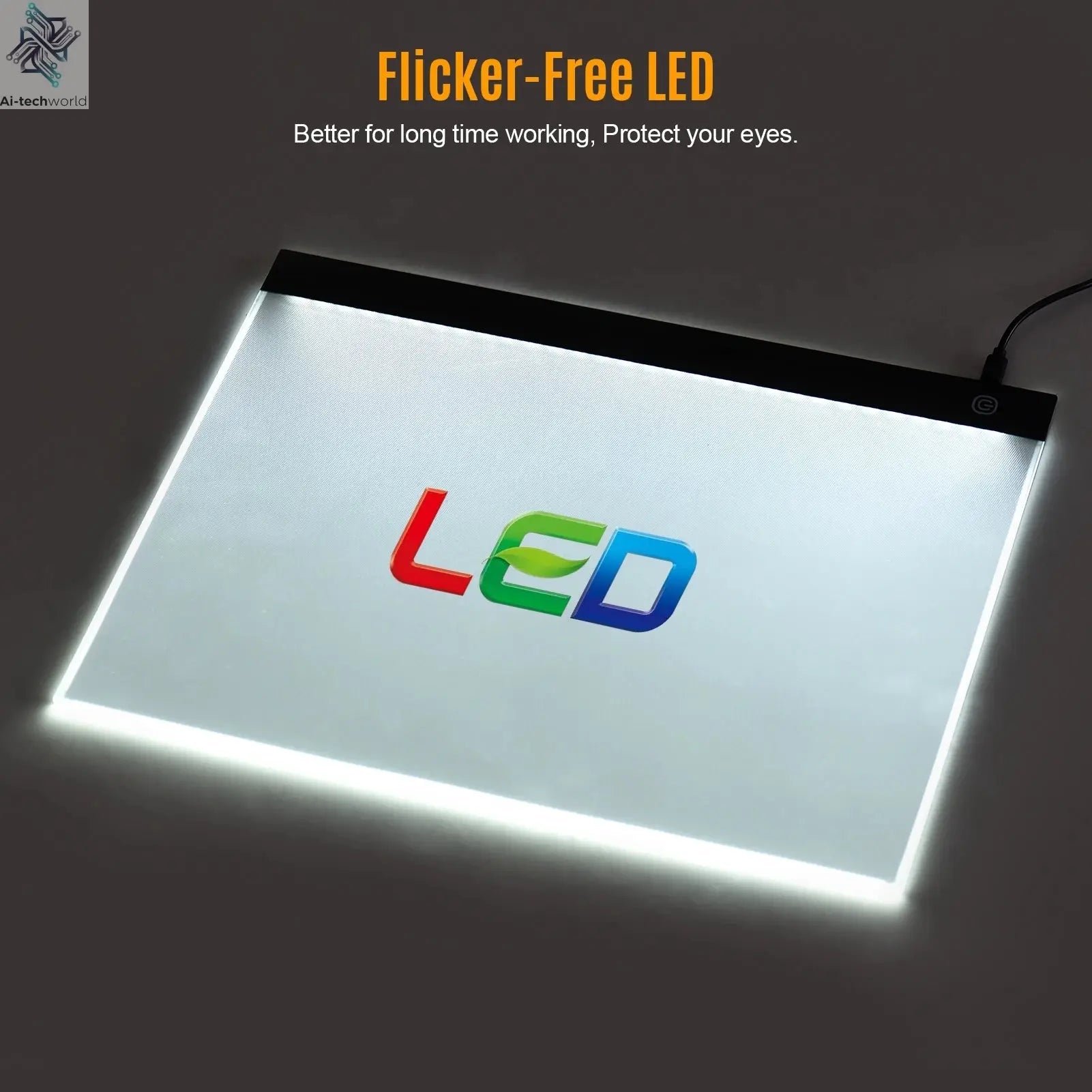 A3 LED Light Pad for Diamond Painting Translucent Drawing Board USB Powered Digital Graphics Tablet for Art Animation Sketching - Ai-TechWorld