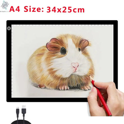 A4/A3/A2 Drawing tablet wacom Digital Graphic Tablet LED Diamond Painting Light Pad Board Portable Board for X-ray film viewer - Ai-TechWorld