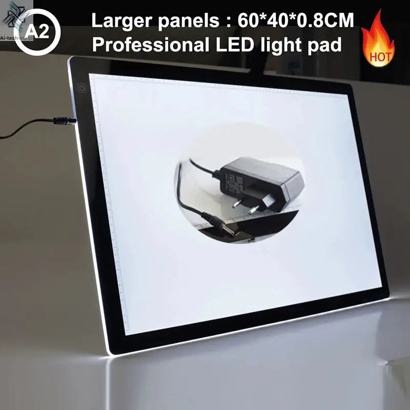 A4/A3/A2 Drawing tablet wacom Digital Graphic Tablet LED Diamond Painting Light Pad Board Portable Board for X-ray film viewer - Ai-TechWorld