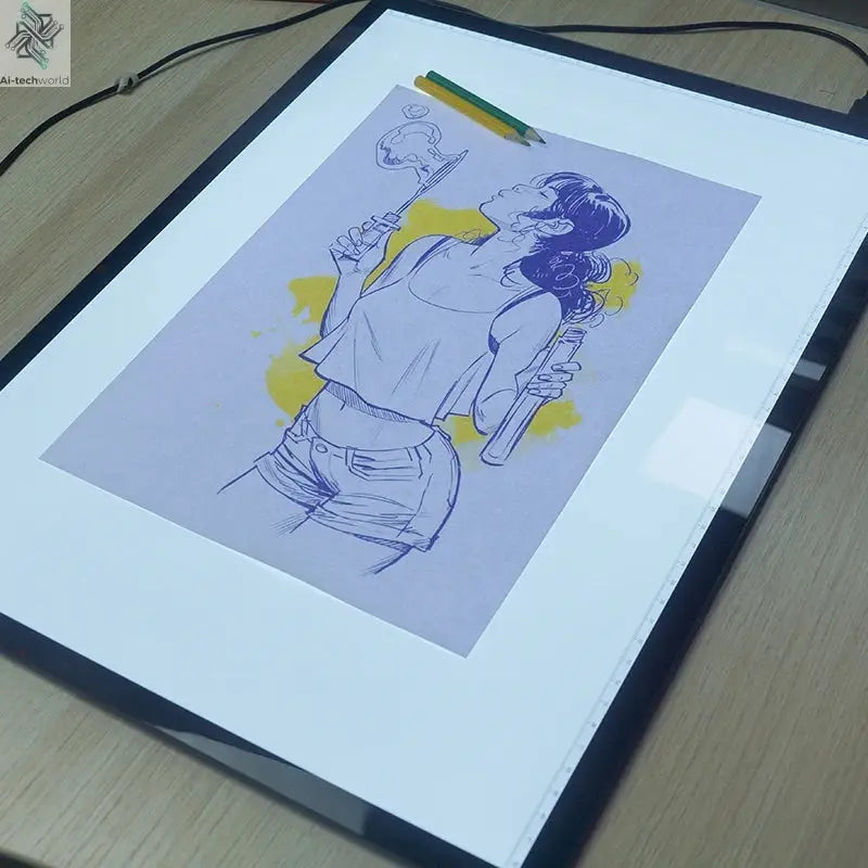 A4/A3/A2 Drawing tablet wacom Digital Graphic Tablet LED Diamond Painting Light Pad Board Portable Board for X-ray film viewer - Ai-TechWorld