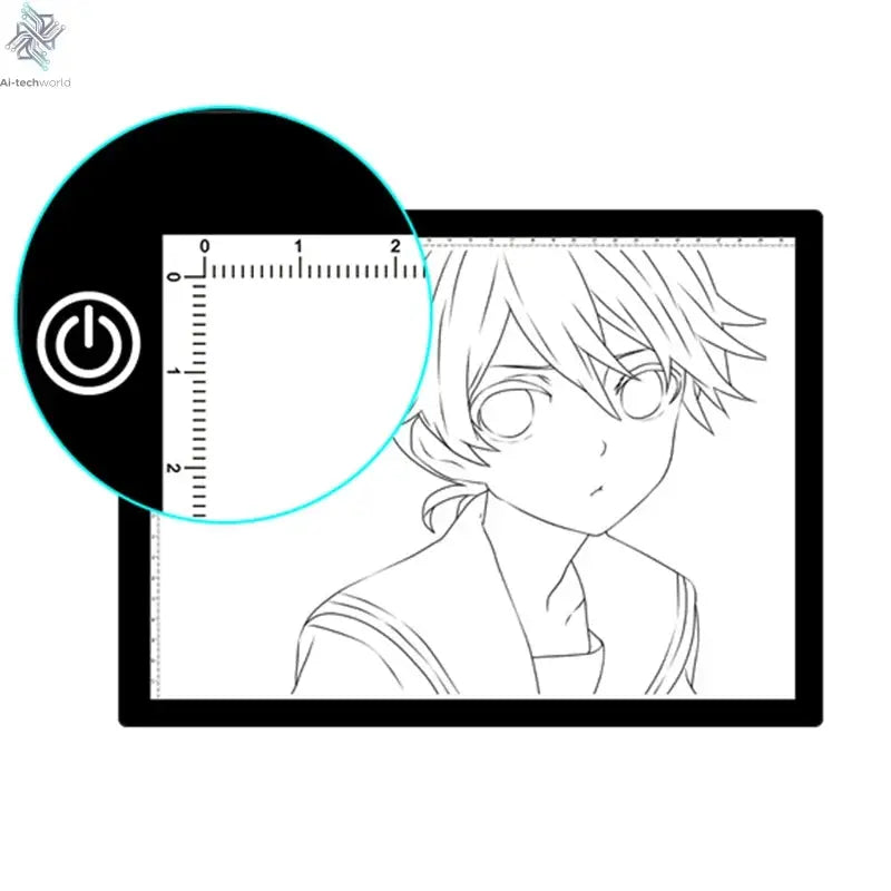 A4/A3/A2 Drawing tablet wacom Digital Graphic Tablet LED Diamond Painting Light Pad Board Portable Board for X-ray film viewer - Ai-TechWorld