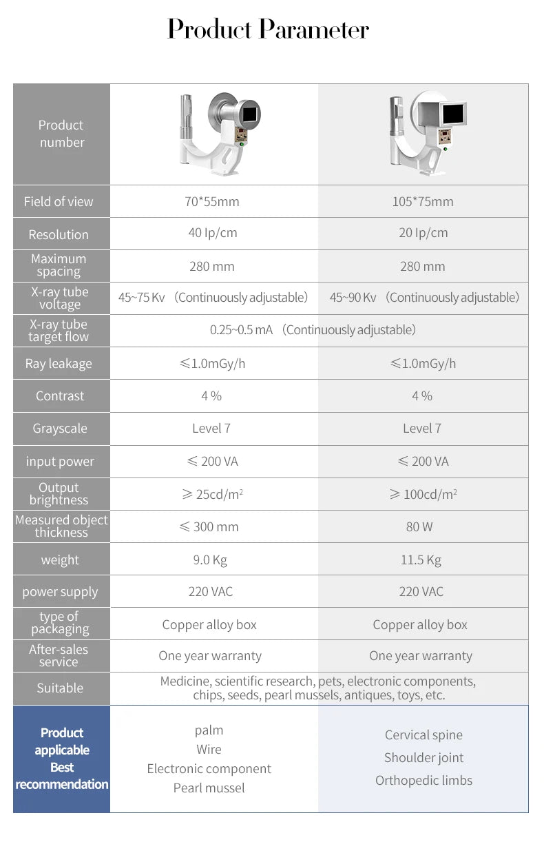 Cheapest Low Dose Portable X-ray Machine Handheld  Foot Fluoroscopy Machine Price for Sale Ai-TechWorld 