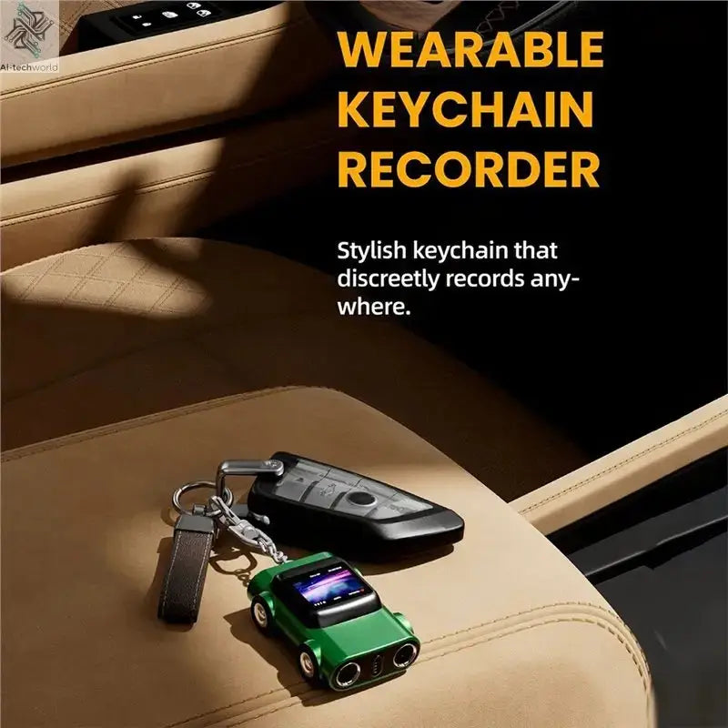 AAAEL-2K Keychain Thumb Camera Action Camera Retro Support Memory Card Camcorder Video Recorder Necklace Camera Ai-TechWorld 