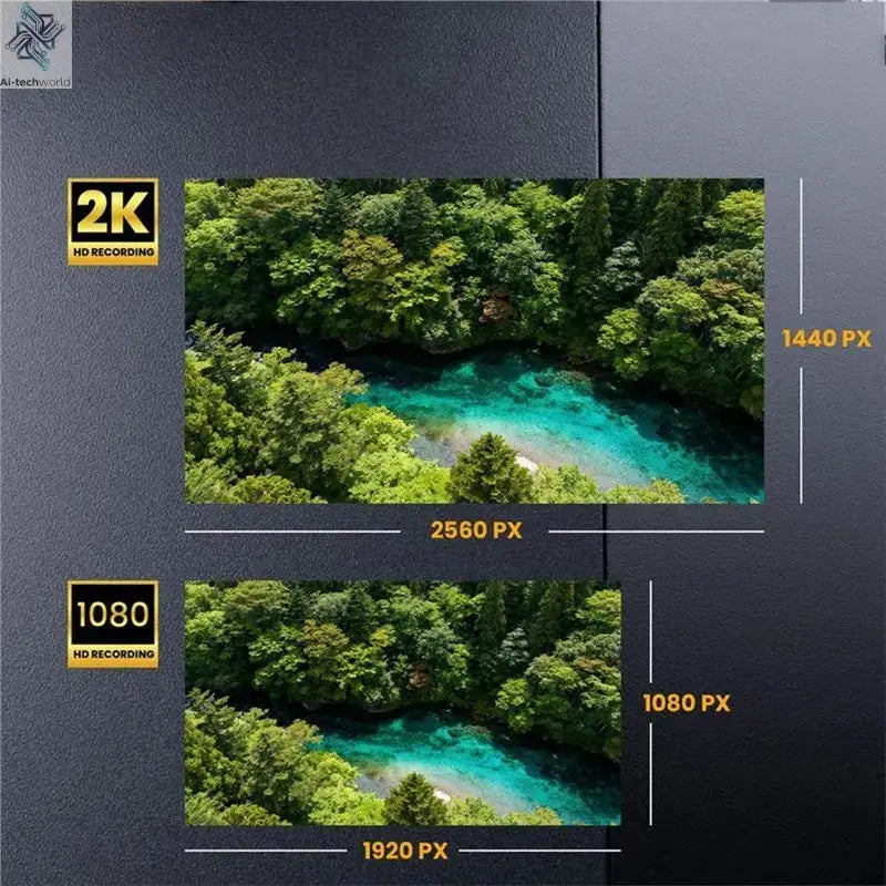 AAAEL-2K Keychain Thumb Camera Action Camera Retro Support Memory Card Camcorder Video Recorder Necklace Camera Ai-TechWorld 