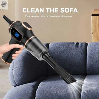 ABS Wireless Car Vacuum Cleaner Home Appliance Sofa Office High-Power Household Cleaning Machine Mini Vacuum Carpet Cleaner Ai-TechWorld 