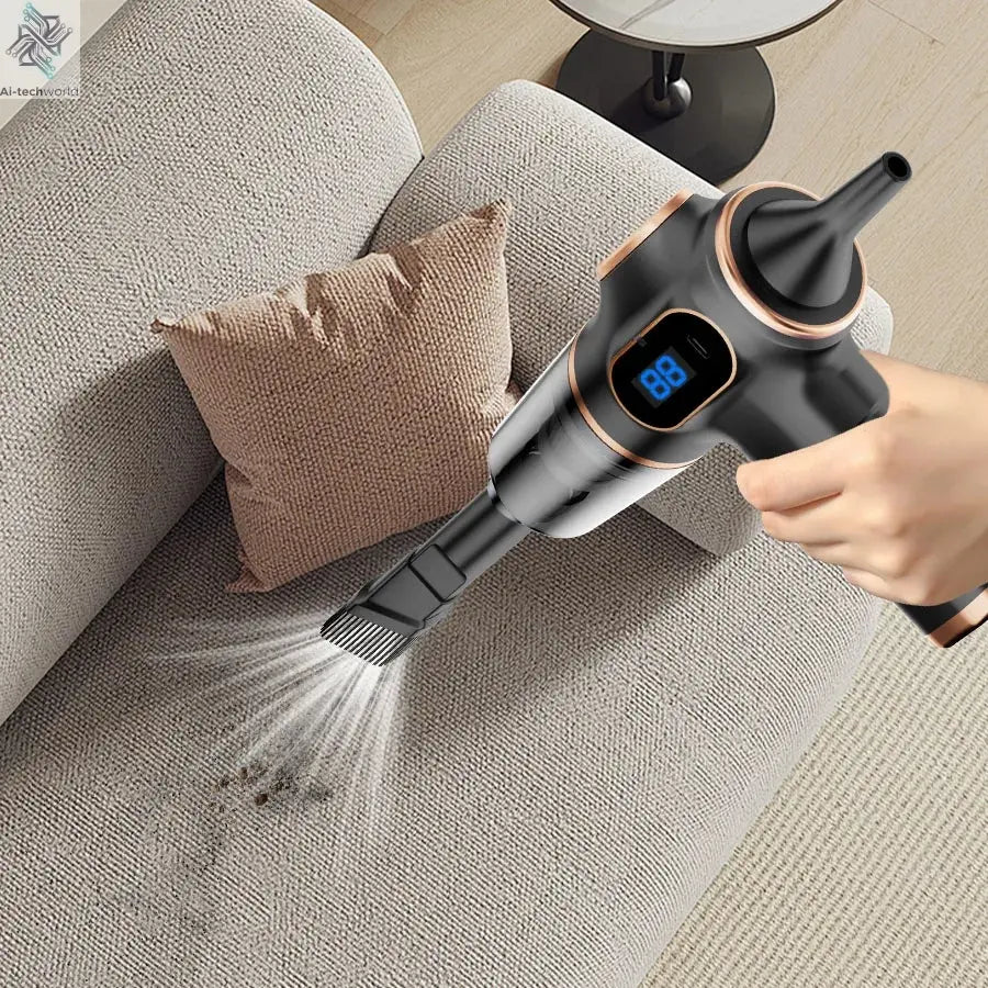 ABS Wireless Car Vacuum Cleaner Home Appliance Sofa Office High-Power Household Cleaning Machine Mini Vacuum Carpet Cleaner Ai-TechWorld 
