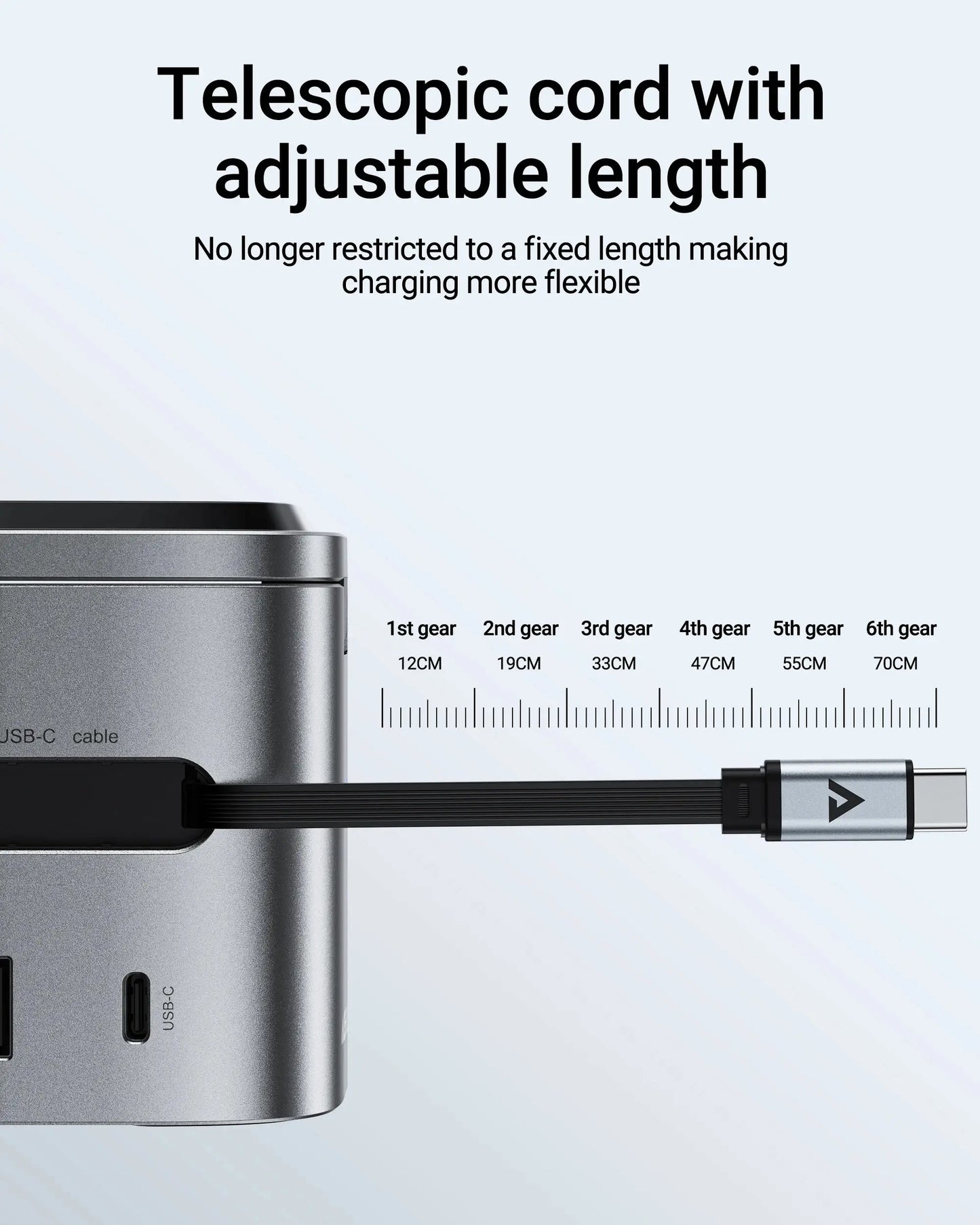 ACEFAST 6 in 1 Multifunction 15W Magnetic Wireless Charging Station For iPhone 16 15 GaN PD65W Charging Cube USB C Fast Charging Ai-TechWorld 