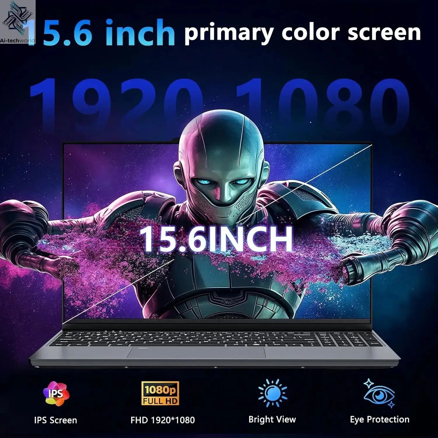 ACEKAMAS 15.6" Laptop Computer PC Intel Core i9 10980HK Windows 11 16GB RAM 1TB SSD Fingerprint Unlock Notebook Backlight Laptop Ai-TechWorld 