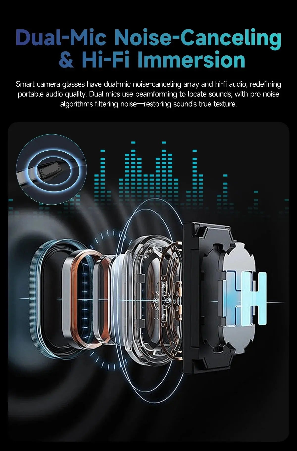 AI Smart Glasses with 8MP Camera Video Recording 100+ Languages Translation Sunglasses Bluetooth Call Music Play Men Women 2025 Ai-TechWorld 