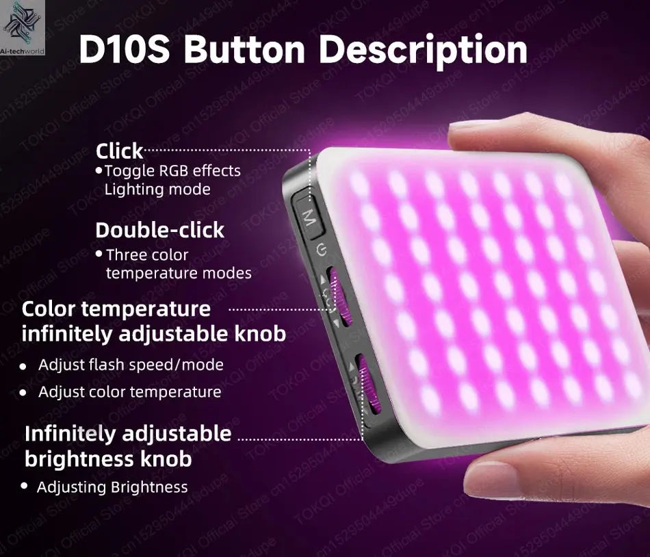 AI Tracking Deskpot Gimbal Tripod with Extendable Selfie Stick for Moble Phones Vlog, 360° Rotational Shoot with Wireless Remote Ai-TechWorld 