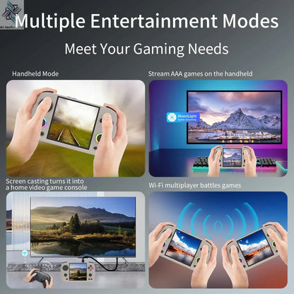 ANBERNIC RG CubeXX & RG40XX H & RG35XX H Retro Handheld Game Console H700 Linux  64-bit 5000 Video Games Supports WIFI Bluetooth Ai-TechWorld 