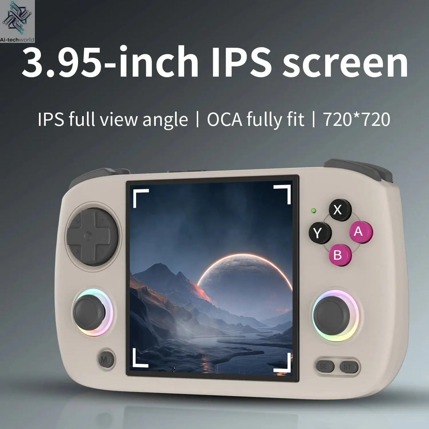 ANBERNIC RG CubeXX & RG40XX H & RG35XX H Retro Handheld Game Console H700 Linux  64-bit 5000 Video Games Supports WIFI Bluetooth Ai-TechWorld 