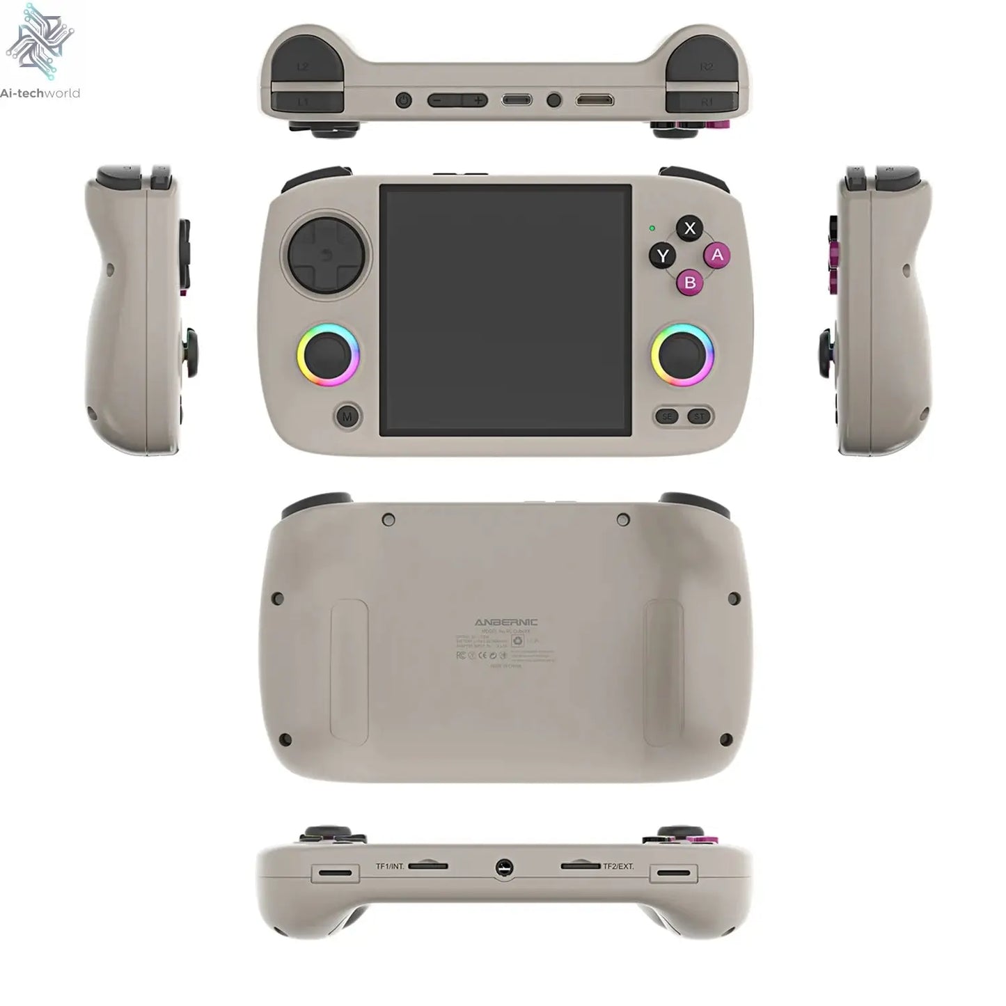 ANBERNIC RG CubeXX & RG40XX H & RG35XX H Retro Handheld Game Console H700 Linux  64-bit 5000 Video Games Supports WIFI Bluetooth Ai-TechWorld 