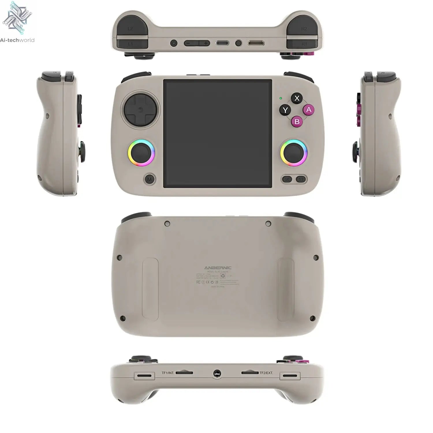 ANBERNIC RG CubeXX & RG40XX H & RG35XX H Retro Handheld Game Console H700 Linux  64-bit 5000 Video Games Supports WIFI Bluetooth Ai-TechWorld 