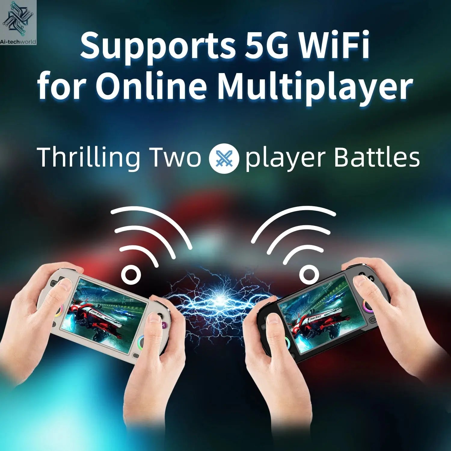 ANBERNIC RG CubeXX & RG40XX H & RG35XX H Retro Handheld Game Console H700 Linux  64-bit 5000 Video Games Supports WIFI Bluetooth Ai-TechWorld 