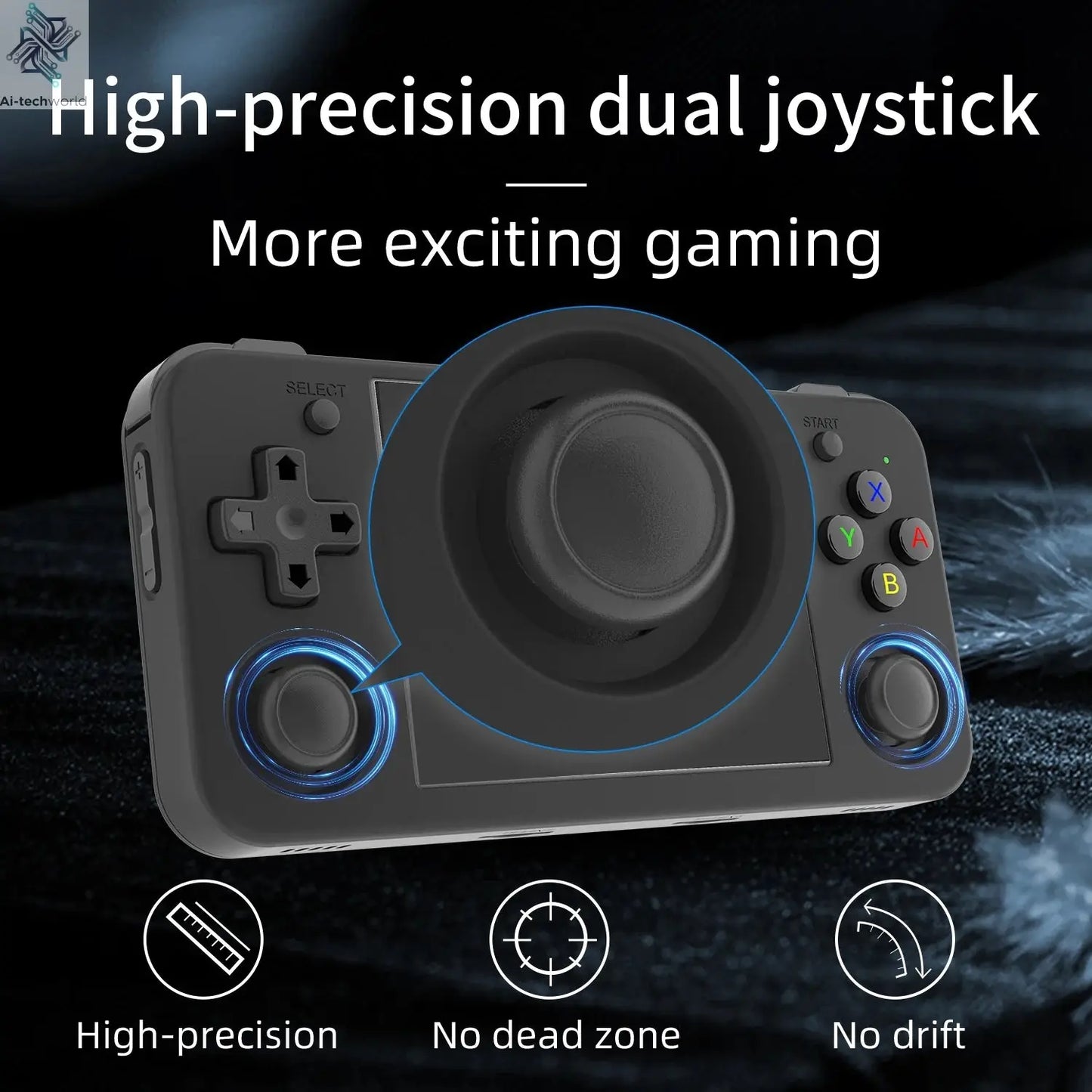 ANBERNIC RG CubeXX & RG40XX H & RG35XX H Retro Handheld Game Console H700 Linux  64-bit 5000 Video Games Supports WIFI Bluetooth Ai-TechWorld 