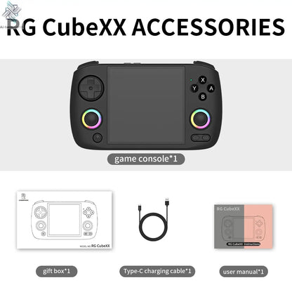 ANBERNIC RG CubeXX & RG40XX H & RG35XX H Retro Handheld Game Console H700 Linux  64-bit 5000 Video Games Supports WIFI Bluetooth Ai-TechWorld 