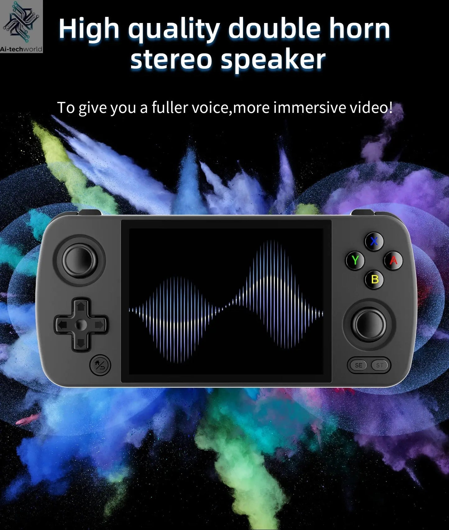 ANBERNIC RG405M Handheld Game Console 4'' IPS Touch Screen Android12 System T618 Metal Shell Retro Video Game Player 3000+ Games Ai-TechWorld 