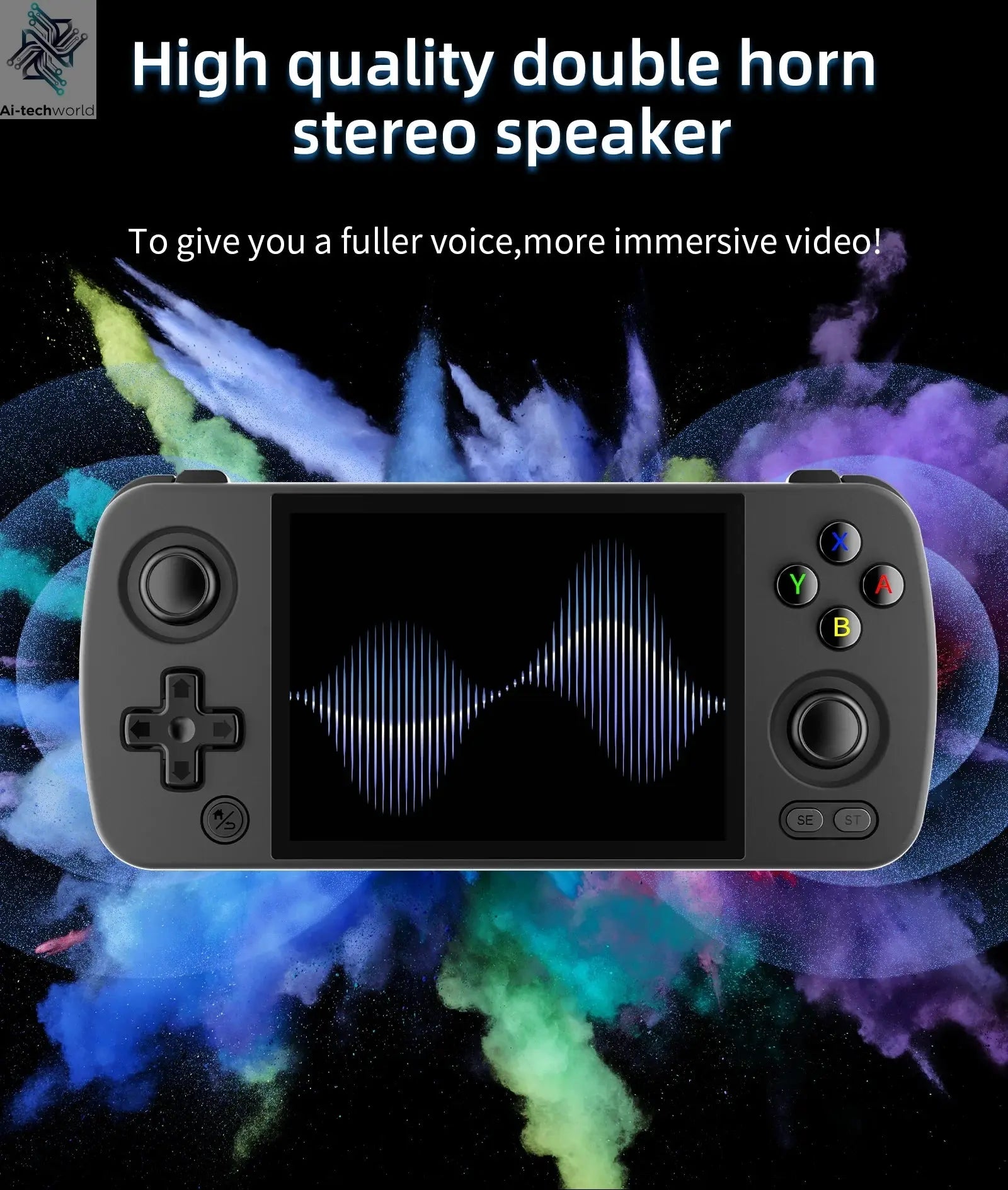 ANBERNIC RG405M Handheld Game Console 4'' IPS Touch Screen Android12 System T618 Metal Shell Retro Video Game Player 3000+ Games Ai-TechWorld 